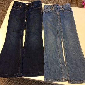 Old Navy girl’s size 7 Flare & Bootcut Jeans.